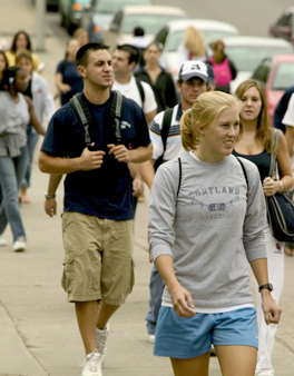 picture of people walking