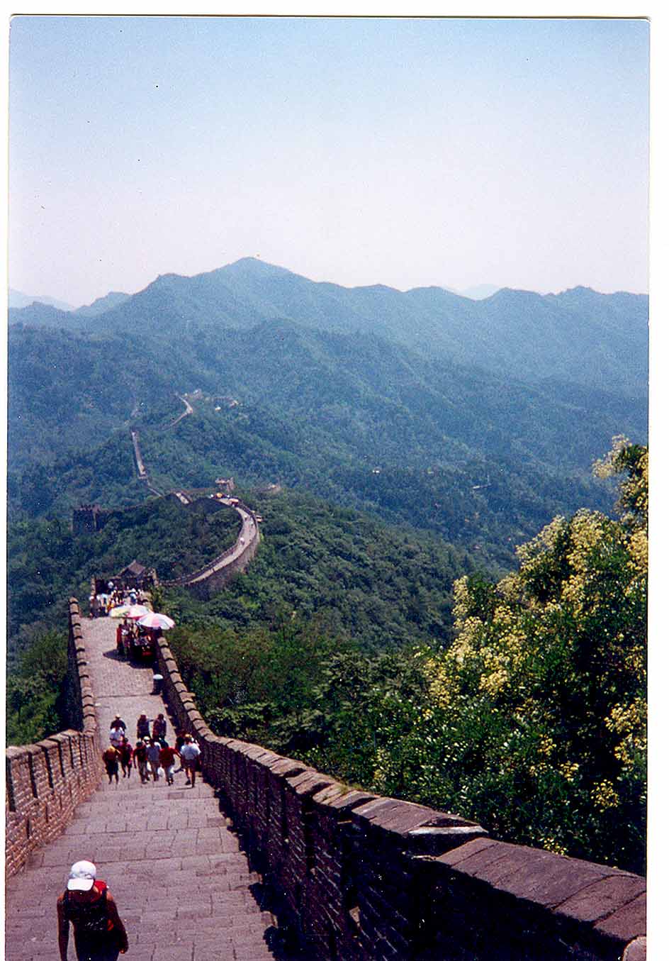 Walking on the chinese wall